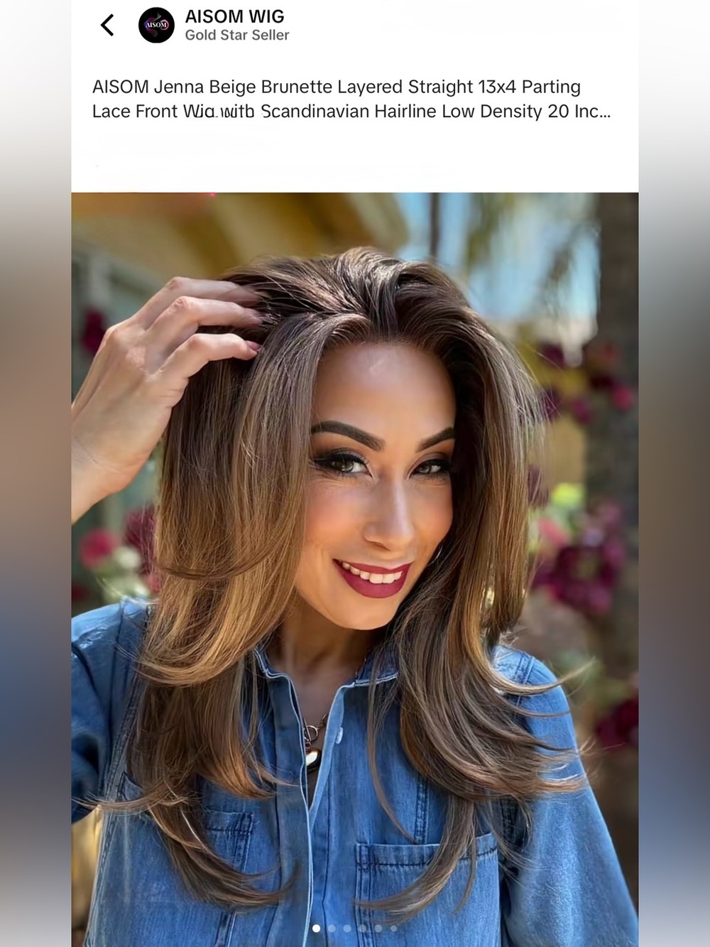 Aisom Jenna Beige Brunette